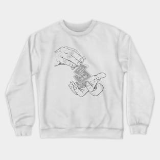 Dribbling Cards Crewneck Sweatshirt